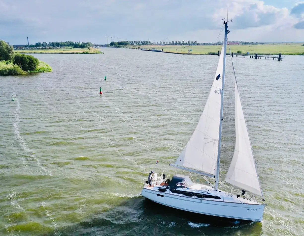 Zeilen op de Brekken