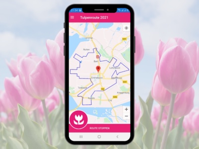 tulpenroute vanuit vakantiehuisjeinlemmer