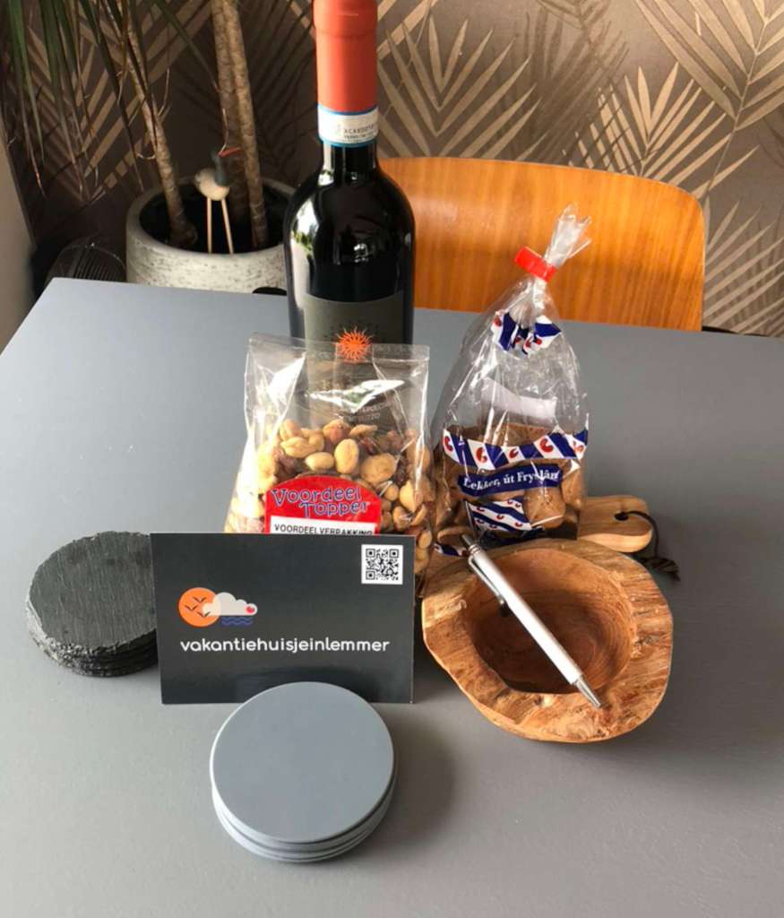 Lekkernijen van vakantiehuisjeinlemmer