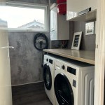 wasmachine en droger bij vakantiehuisje Plattdijk 4.0